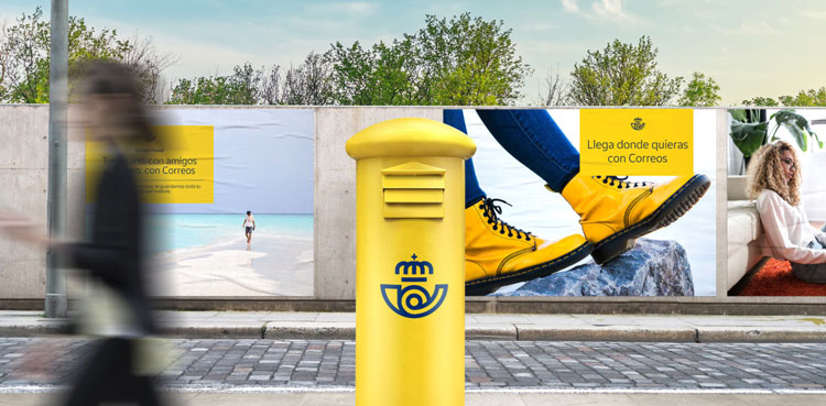 郵政服務(wù)公司vi設(shè)計，品牌形象塑造