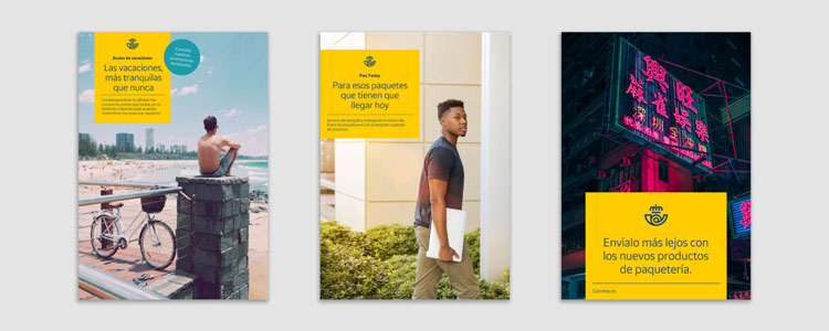 郵政服務(wù)公司vi設(shè)計，品牌形象塑造