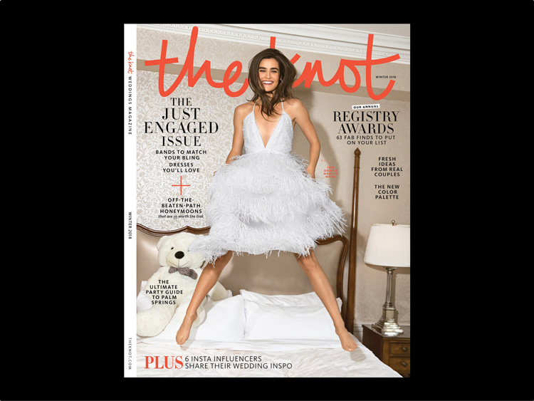 TheKnot婚禮策劃服務(wù)公司品牌形象升級改造案例，方案涉及廣告語和logo設(shè)計(jì) 