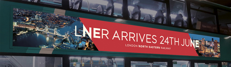 倫敦東北鐵路公司商業(yè)形象設(shè)計，品牌重塑升級改造