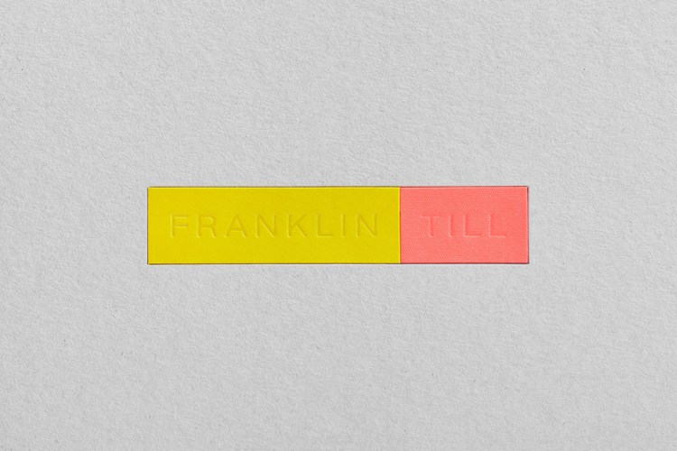FranklinTill用顏色條塑造全新品牌形象設計，簡約大氣