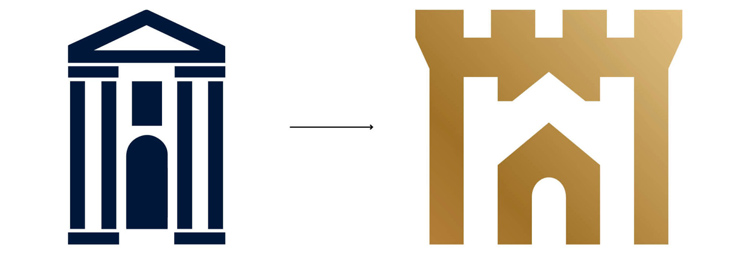 歷史建筑協(xié)會(huì)品牌形象設(shè)計(jì)，獨(dú)特建筑靈感