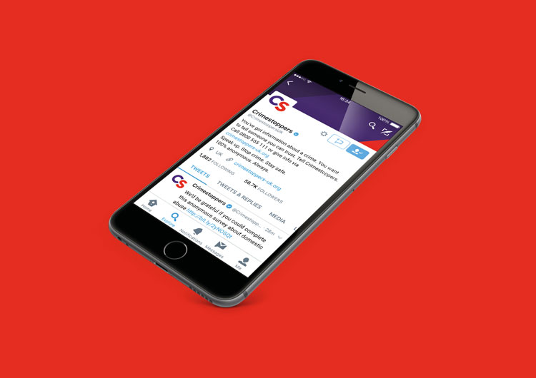 阻止犯罪慈善機(jī)構(gòu)視覺形象設(shè)計(jì)，暢所欲言，保證安全