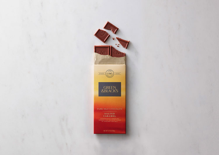 巧克力品牌視覺VI形象設計，放縱和奢華