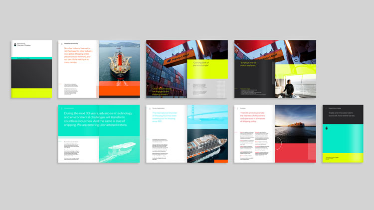 工會(huì)國際航運(yùn)商會(huì)logo設(shè)計(jì)，創(chuàng)新的vi形象設(shè)計(jì)