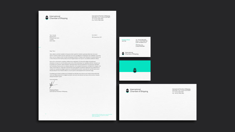 工會(huì)國際航運(yùn)商會(huì)logo設(shè)計(jì)，創(chuàng)新的vi形象設(shè)計(jì)