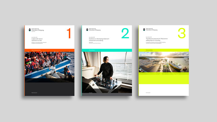 工會(huì)國際航運(yùn)商會(huì)logo設(shè)計(jì)，創(chuàng)新的vi形象設(shè)計(jì)