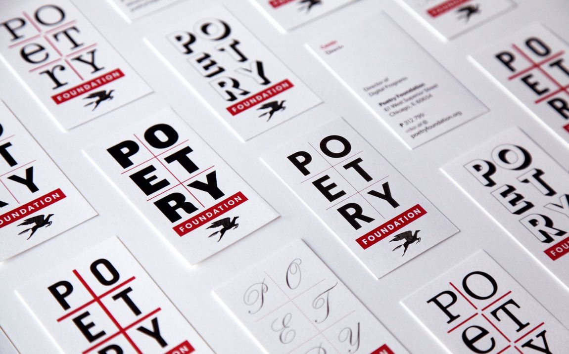 美國(guó)詩(shī)歌基金會(huì)vi視覺形象設(shè)計(jì)，千變?nèi)f化