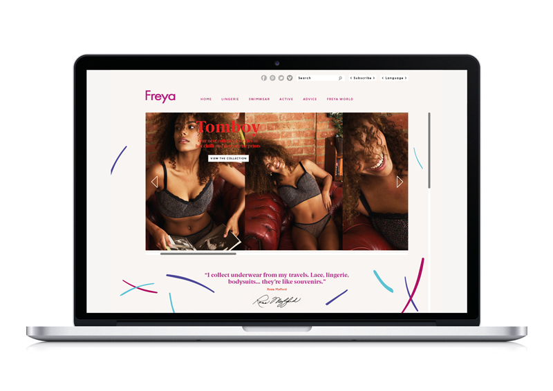 Wacoal女性內(nèi)衣品牌vi設(shè)計(jì)，logo設(shè)計(jì)