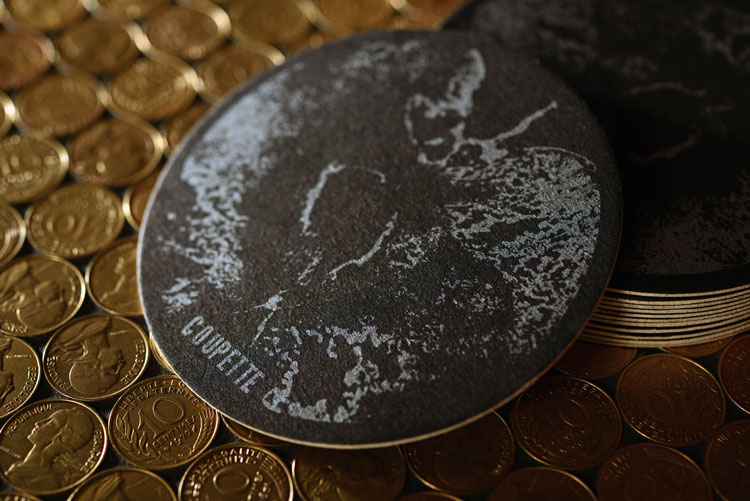 法國酒吧餐廳品牌vi視覺識別設計，充滿古典文化氣息