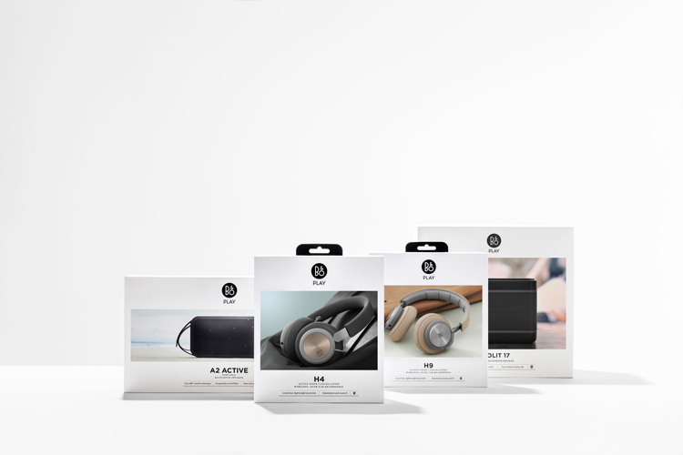 B&OPlay音樂產(chǎn)品品牌logo設計， 包裝設計