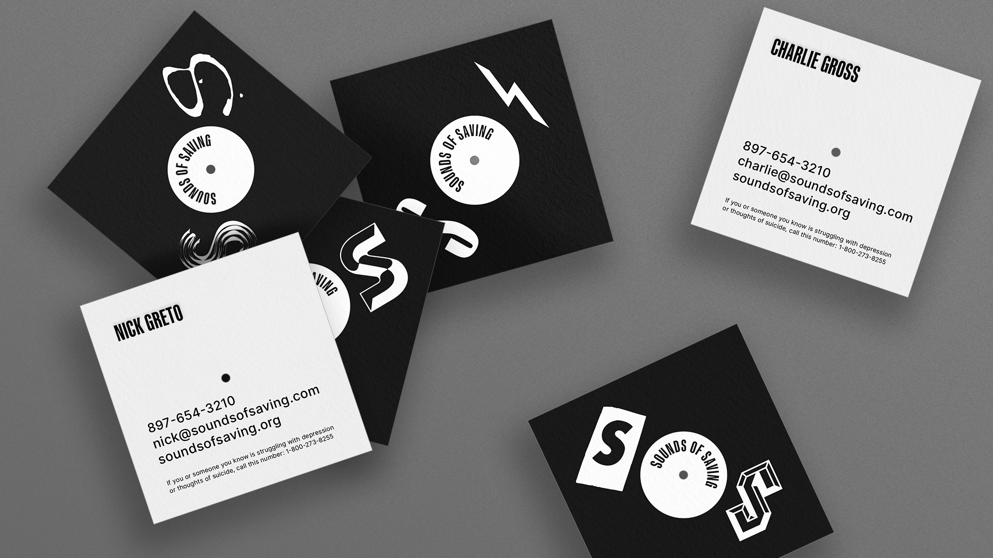 拯救之聲品牌塑造vi設(shè)計(jì)，名片設(shè)計(jì)