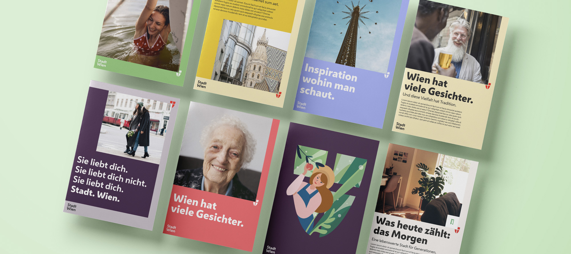 維也納城市形象設(shè)計(jì)，vi設(shè)計(jì)，畫(huà)冊(cè)設(shè)計(jì)