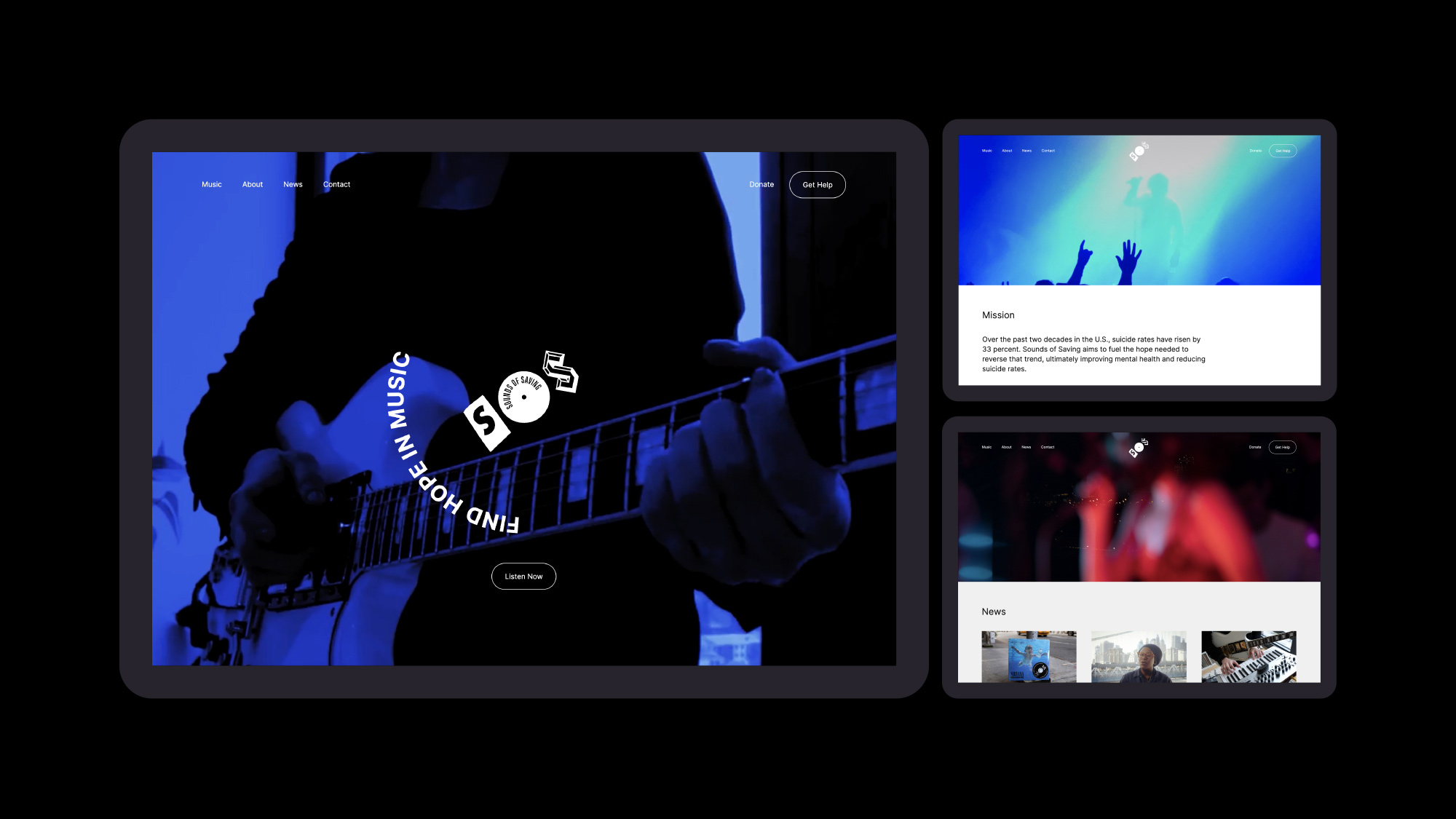 拯救之聲品牌塑造vi設(shè)計(jì)，廣告設(shè)計(jì)