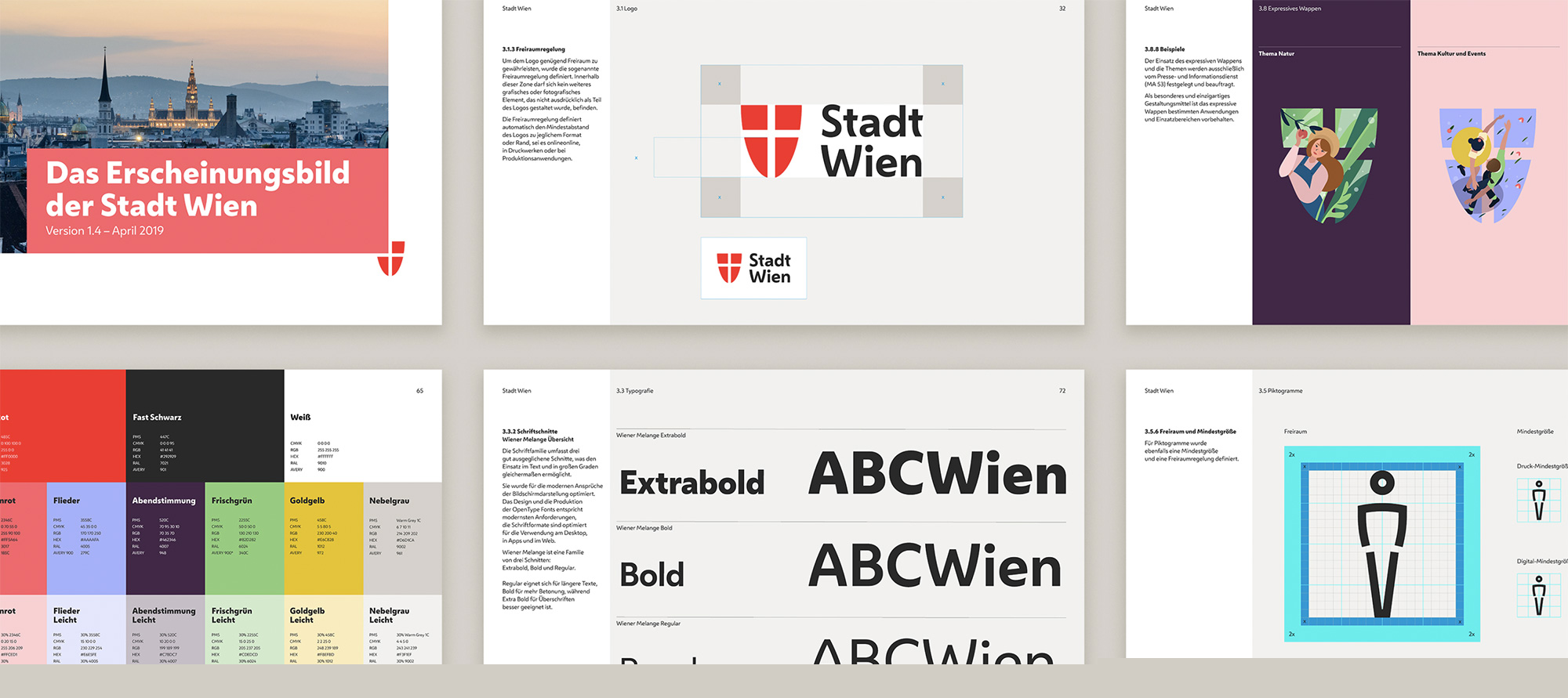 維也納城市形象設(shè)計(jì)，vi設(shè)計(jì)