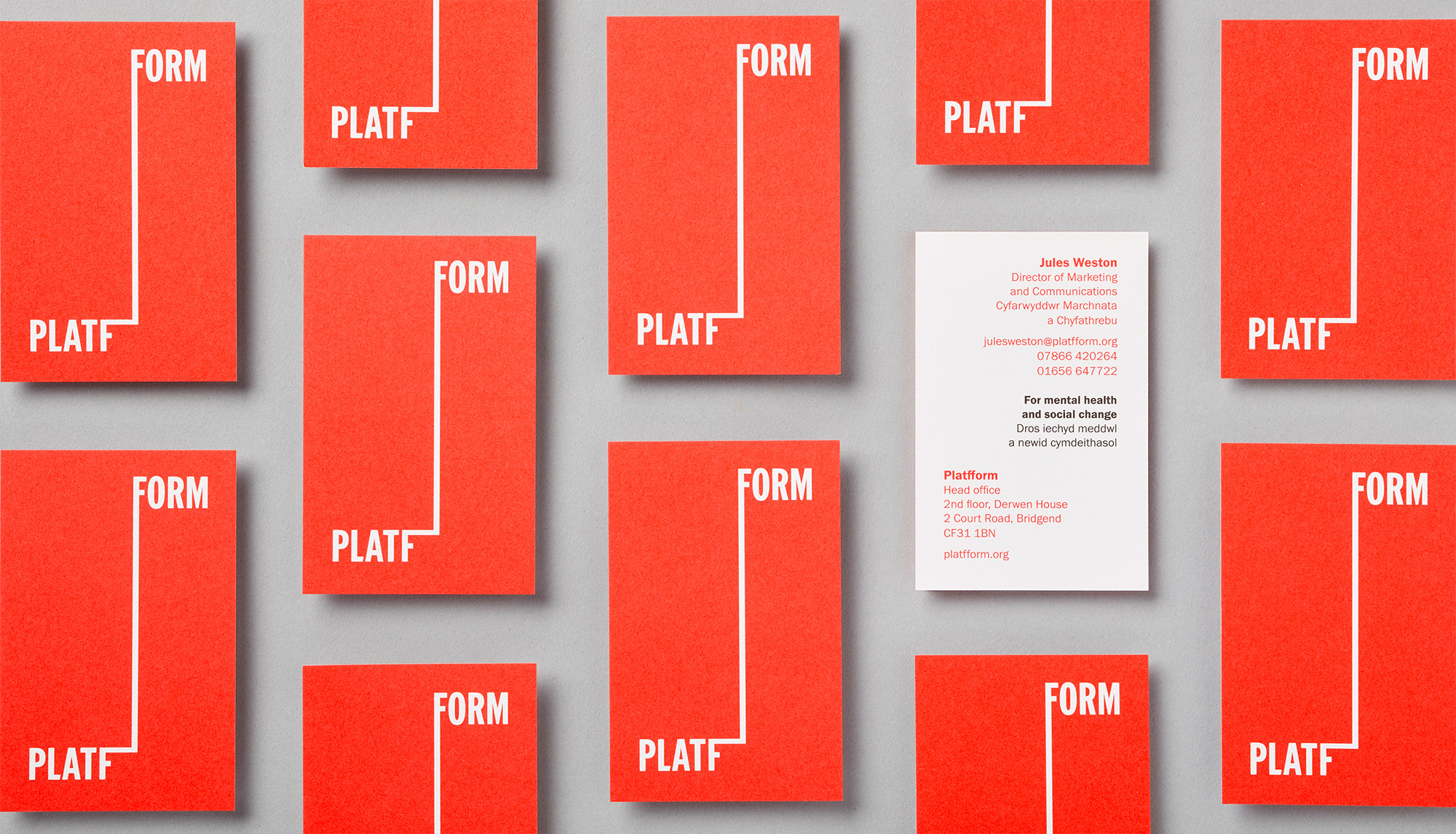 Platfform 精神健康慈善機(jī)構(gòu)視覺識別設(shè)計